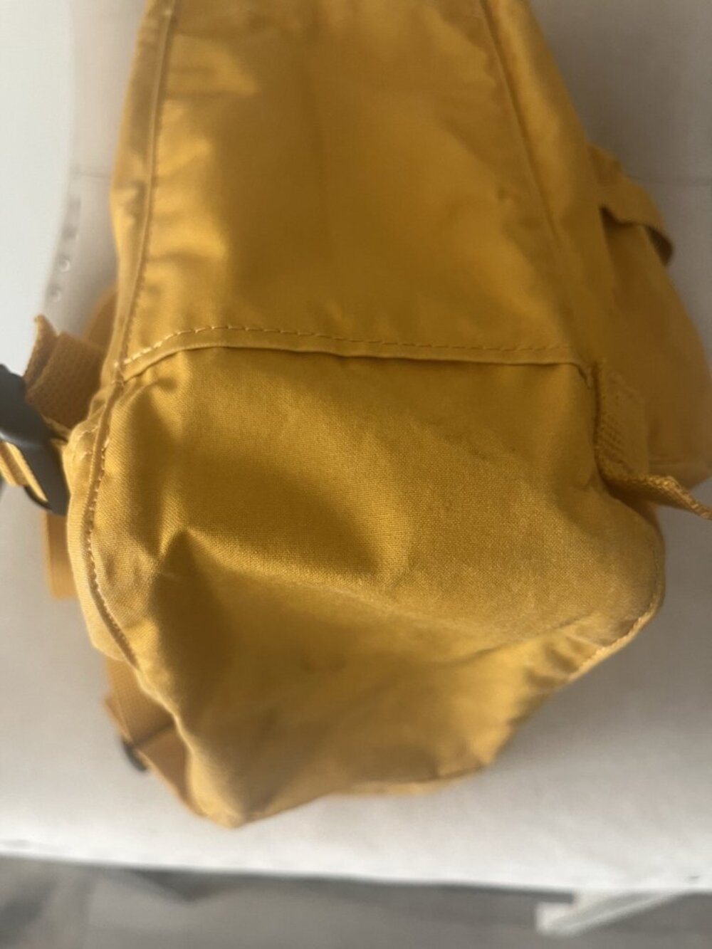 Fjallraven Kanken Backpack Yellow School Bag w Seat Pad 23510 Lightweight - Picture 8 of 16